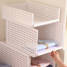 Schubladenboxen Kleiderschrank Aufbewahrungs Organizer Regal Aufbewahrungskorb