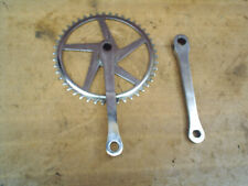 Kurbelgarnitur für Keiltretlager DDR Kettenblatt Kurbel Fahrrad 46Z Mifa