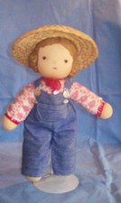 Stoffpuppe Waldorf-Art ca. 24