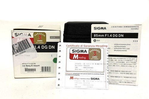 Sigma objektiv 85mm 4 - objektiv,