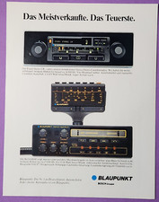 14. Blaupunkt Auto Radio Essen Stereo CR Berlin 8000 Werbung Reklame 1980