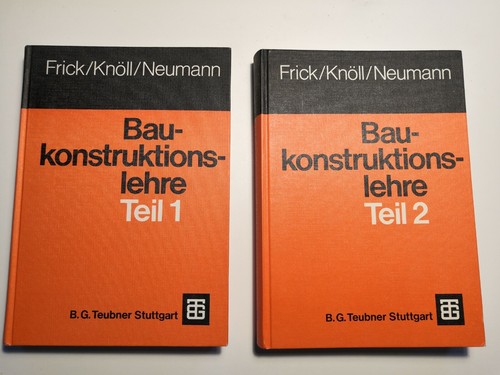Baukonstruktionslehre 2 - baukonstruktionslehre, 1+2