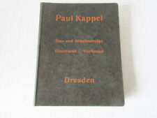 alter Katalog Bau und Möbelbeschläge für Tischler Kappel Dresden Buch 1936