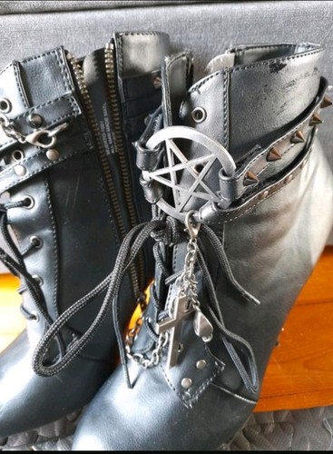 Demonia muerto high heels - high,