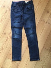 Jeans dunkelblau gr 140 von