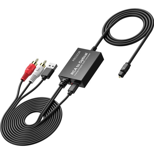 Rca optisch konverter - rca, zu