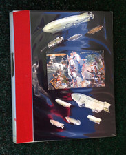 Weihnachtsgeschenk für Zeppelinsammler uralte Mappe siehe Bilder