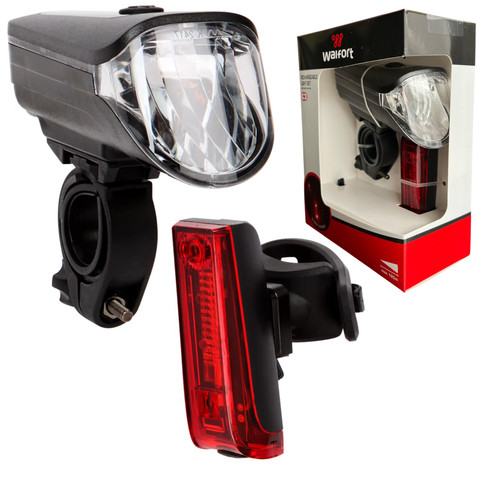 Fahrradbeleuchtung set usb - set,