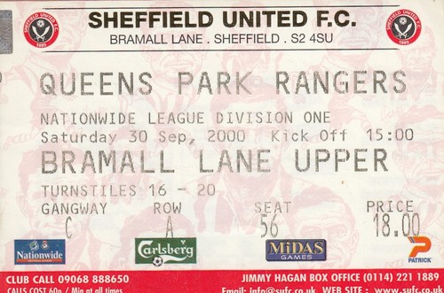 Ticket sheffield united v - sheffield,