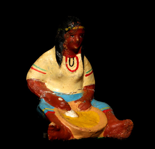 Lineol indianer frau - ,