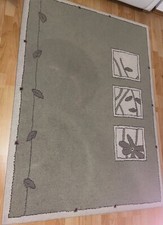 Kinderzimmer Kurzflor Teppich 120 X 170 Grün