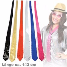 Krawatte Paillettenkrawatte