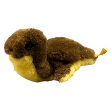 Steiff 5597/14 Schildkröte Mini Cosy Plüsch Stofftier 15cm Braun Gelb Vintage KF