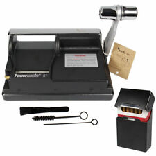 POWERMATIC 1 ELITE Zigaretten-Stopfmaschine Stopfer Zigarettenmaschine + Alu BOX