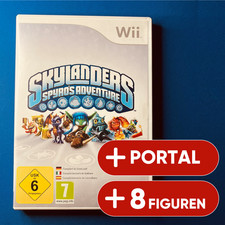 🎮 Skylanders Spyro's Adventure Starter-Set – Wii – Spiel + 8 Figuren + Portal