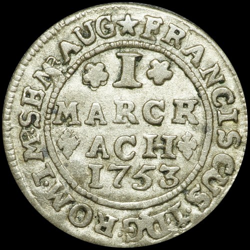 Stadt aachen mark 1753 - stadt, aachen: