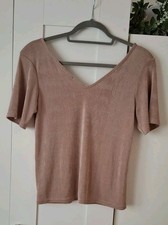 Rosègoldenes Top Shirt Bluse