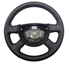 VW T5 Multivan Transporter 7H 4 Speichen Leder Lenkrad neu bezogen  7H0419091D