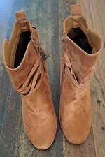 Stiefelette, Kunstwildleder