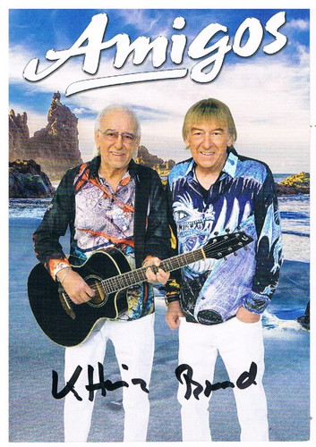 Amigos original autogramme - "amigos",,