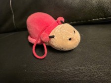 U. Stein Plüsch Schnecke Antonella rosa  12 cm groß Steinbeck