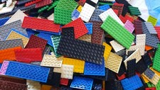 Lego Platten Konvolut Basic 50 Stück Top ohne kleine Platten City Bunt Plates