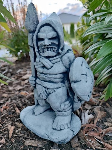 Steinfigur troll wichtel - steinfigur,