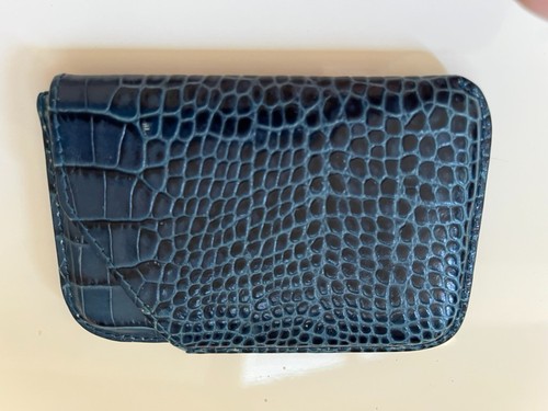 Vintage luxus leder kartenetui - vintage,