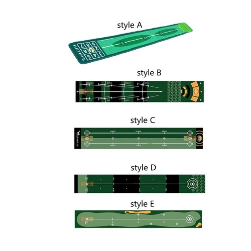 Golf putting matte putter - putting,