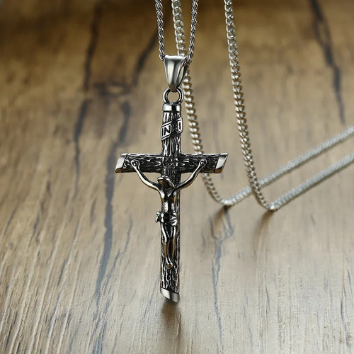 Kreuz halskette für - halskette, herren
