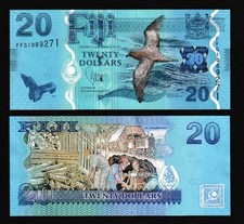 UNC Fiji 20 $ Twenty Dollars