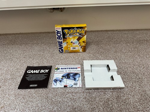 Pokemon gelbe edition nur ovp - pokemon,