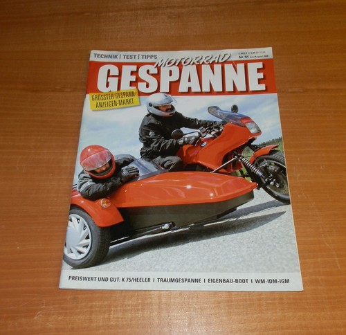Motorrad gespanne juli august - motorrad,