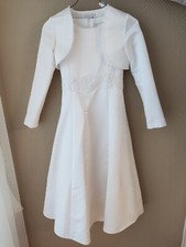 Mädchen Kommunionskleid weiss