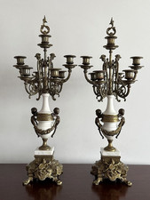 Patentierte Messing-Kandelaber Made in Italy 7 Kerzenhalte