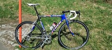 Trek OCLV Rennrad Lance Armstrong Carbon  56 Cm Complet 2x10 Campagnolo Record