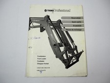 Baas Trima Frontlader 3.20 - 4.75 Ersatzteilliste Spare Parts List 1998