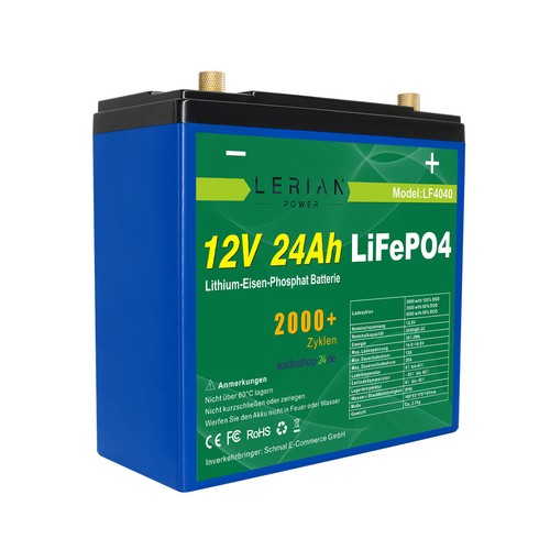Lifepo4 akku 12v 24ah - lifepo4,