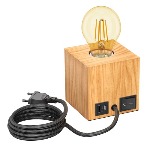 Tischlampe hito holz massiv - hito,,