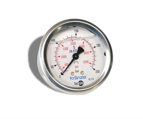 Kränzle manometer - manometer, (edelstahl)
