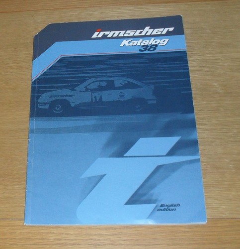 Vauxhall opel irmscher katalog - vauxhall,