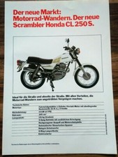 Honda CL 250 S Prospekt 1981  