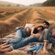 Beziehung - Ein Bett im