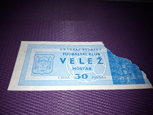 Vintage football ticket - vintage,