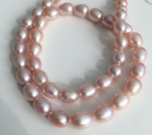 Rosa perlenkette collier aaa - rosa,