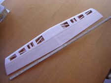 Höhenleitwerk- Rohbau, stabil, für große  Segelflugmodelle,  ca. 79 x 15 cm, NEU