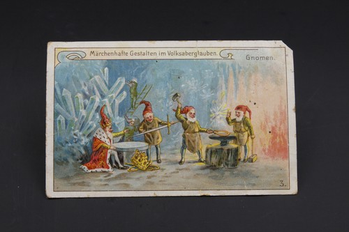 Sammelkarte 1900 zwerge - sammelkarte,