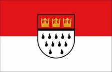 Aufkleber Sticker Flagge Fahne Köln Autoaufkleber