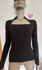 Wolford Merino Rib Pullover • S • black ... figurumschmeichelnde Strickoptik