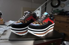 Damenschuh Extravagant "Sneekertigerlook"Gr 39 "Neu"